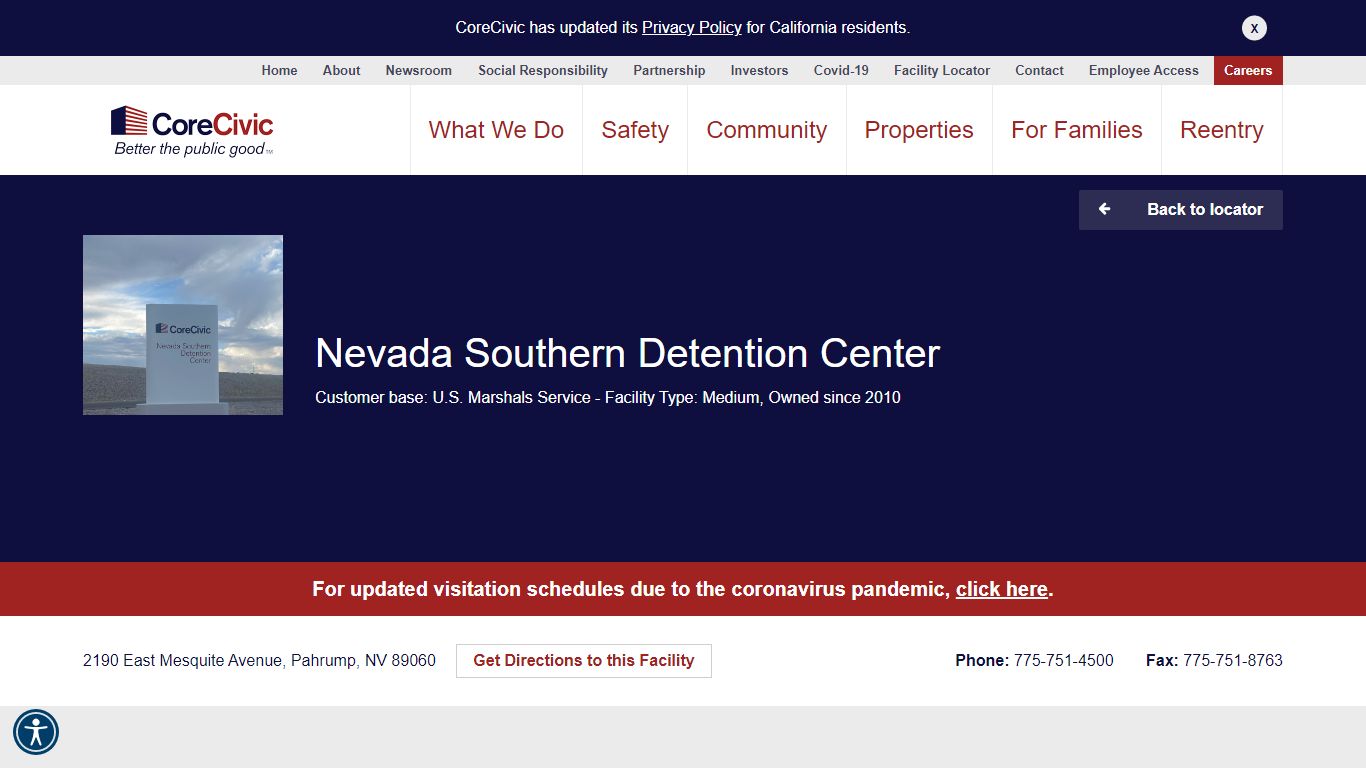 Nevada Southern Detention Center - CoreCivic